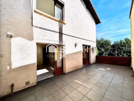 appartement duplex t5 de 105 m2 avec terrasse   garage  cave   buanderie