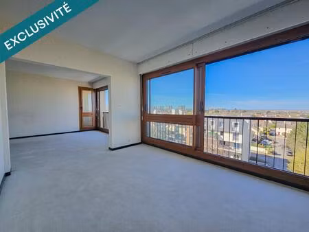 domaine d'aunette  appartement t4  vue dégagée  de nombreux rangements