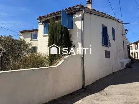 maison de village avec grange et terrain de loisirs non attenant à brugairolles 11300