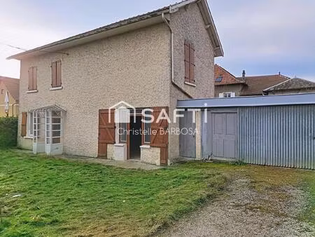 dol0mieu – maison à rénover – 85 m² – grand terrain de 1050 m²