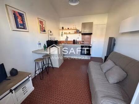studio clé en main avec extérieur.