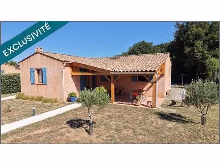villa de 81m² sur 1115m² de terrain clos avec grand garage
