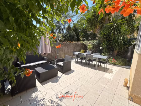 superbe 3 pièces en rez-de-jardin avec cave