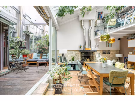 triplex avec patio au coeur de montmartre