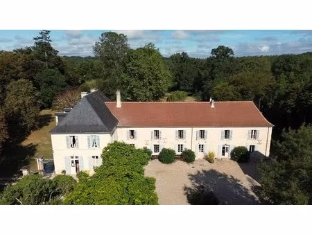 château à 10 minutes de bergerac avec maison d'amis et de gardien  piscine  tennis et dépe