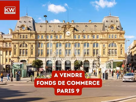 restaurant  bar à vendre  70 m² - paris 75009