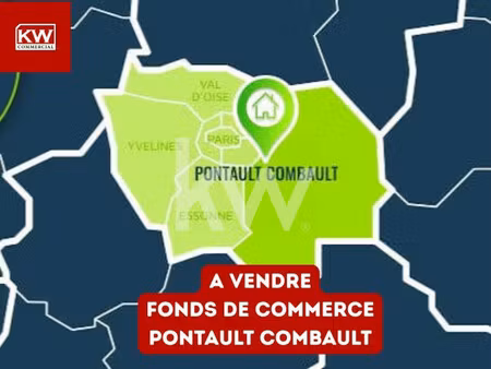 restaurant  bar à vendre  41 m² - pontault-combault 77340