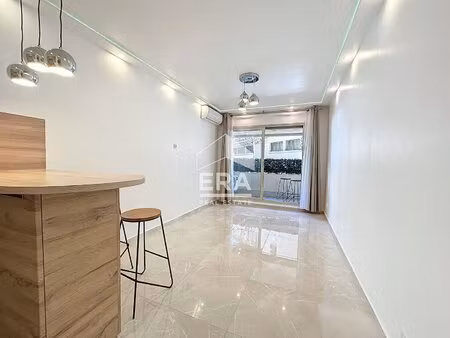 vente studio renove - 26 m² avec coin nuit - bas petit juas - terrasse