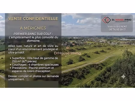 vente maison 8 pièces 250 m² à mérignies (59710)  1 €