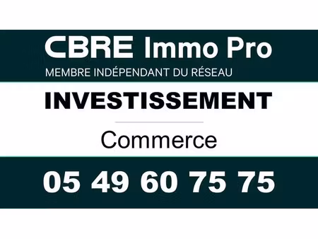 vente commerce migne auxances 1 800 m²