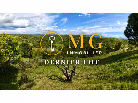 vente terrain 1270 m² puimichel (04700)