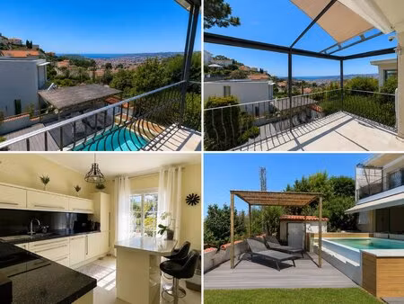 nice – mont boron garage  piscine  vue mer