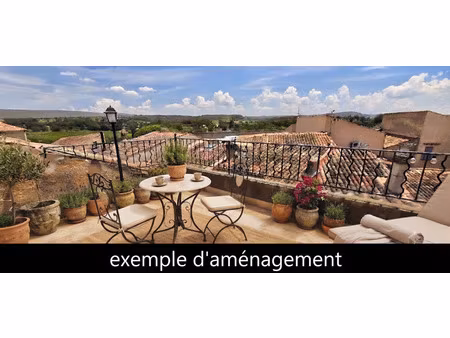 duplex t2 climatisé de 42m2 (48m2 au sol) avec terrasse 15m2 –vue dégagée