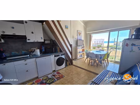 achat appartement 3 pièces 53m² st pierre la mer 11560