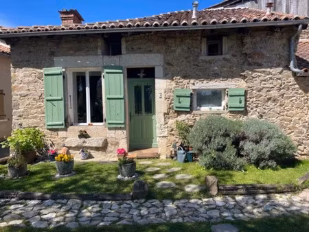vente maison 4 pièces 48 m² à le lindois (16310)  105 930 €
