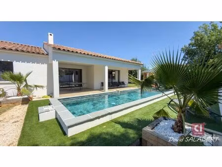 forcalqueiret - villa t5 contemporaine de 2020 avec piscine chauffée