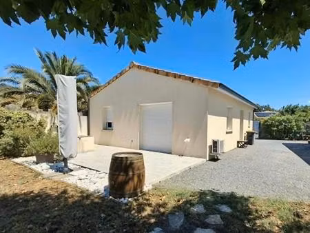 maison de plain-pied récente 2020 avec jardin sans vis-à-vis  dépendance  carport et possi