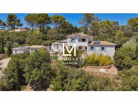 villa de caractère avec vue panoramique à vendre à lorgues - 275 m2 - terrain piscinable