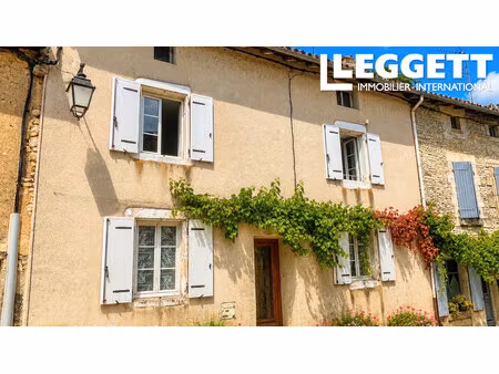 achat maison 4 pièces 129m² verteuil sur charente 16510