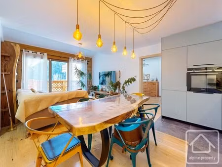 appartement exceptionnel à châtel – ski aux pieds avec prestations haut de gamme