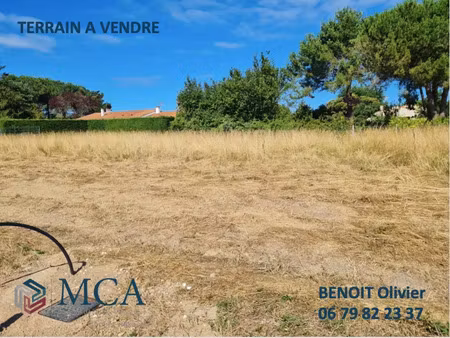 vente terrain 413 m² saint-augustin (17570)