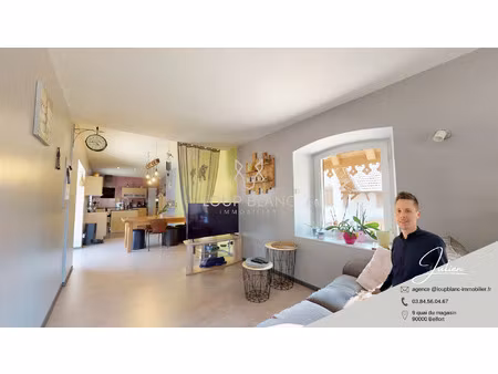 achat maison 4 pièces 92m² pont de roide vermondans 25150