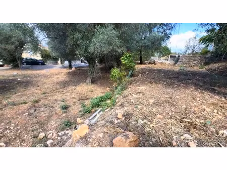 sous compromis - la trinité - les 4 chemins proximité col de villefranche  joli terrain à 
