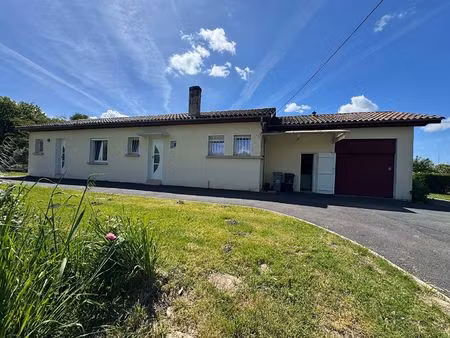 rare sur le secteur - maison de 112m² habitables - garage - terrain 1 479 m²