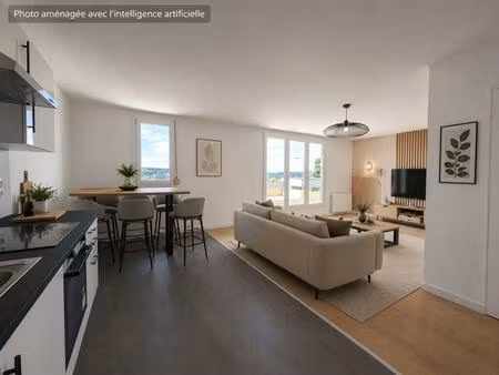 appartement entièrement rénové avec garage – talant