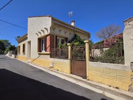 lézignan la cebe maison plain pied à restaurer avec jardin