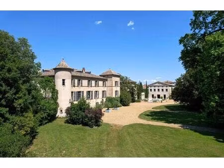 prestigieux château de 1903 m2 en vente - uzès  occitanie