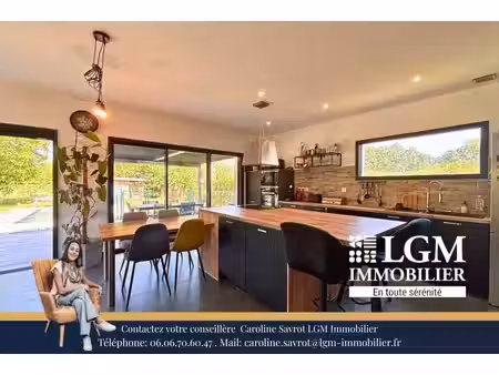 cepet 31620 - maison individuelle contemporaine de plain-pied d'environ 92 m² – 2019 –...