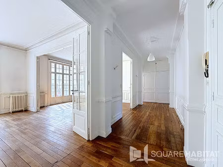 appartement rennes - hoche / hotel dieu / thabor - 5 pièces 120m2.