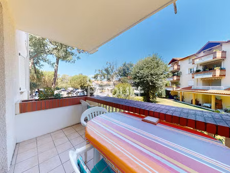 hossegor centre-ville ? t2 avec grande terrasse privative