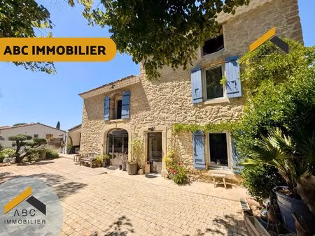 mas de caractère rénove avec studio indépendant  piscine et jardin - camaret sur aigues