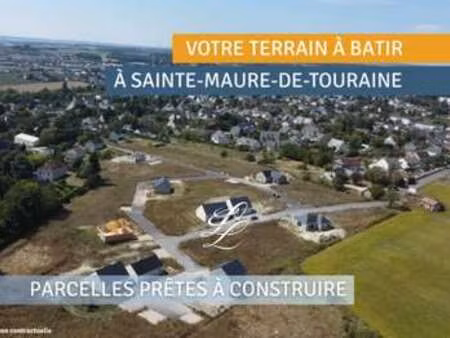 vente terrain à sainte-maure-de-touraine (37800) : à vendre / 527m² sainte-maure-de-tourai