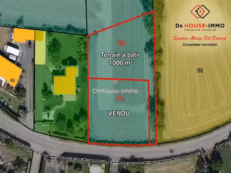 terrain constructible à vendre