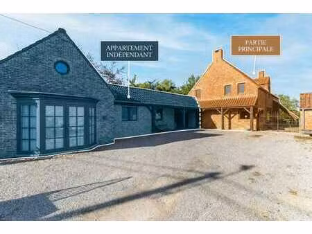 plancenoit : superbe villa avec annexe indépendante