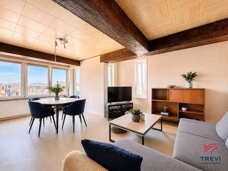 appartement 2 chambres avec parking et ascenseur à charleroi