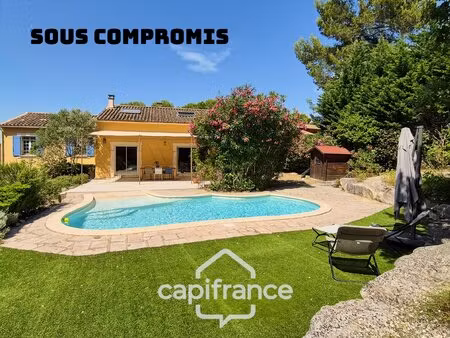 dpt gard (30)  à vendre saint genies de comolas maison p6 155m²-terrain 1476m²