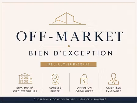 triplex à vendre à neuilly-sur-seine