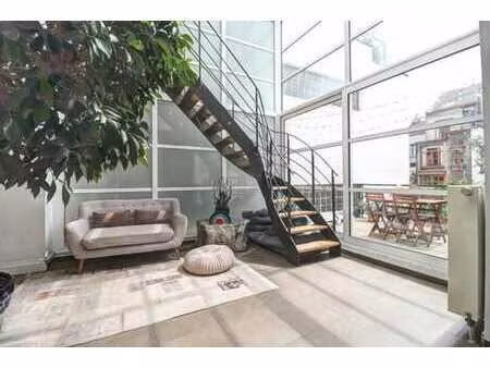 quartier châtelain/stéphanie - duplex 4 chambres + terrasses