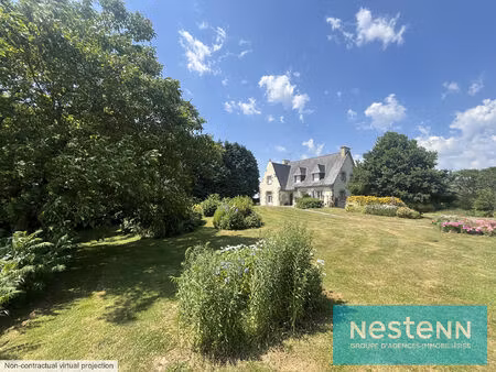 vente d'une maison vivable de plain-pied  à rénover  5 chambres - saint-goueno