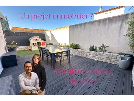 marignane - pavillon t3 récent avec jardin  parking et prestations de qualité