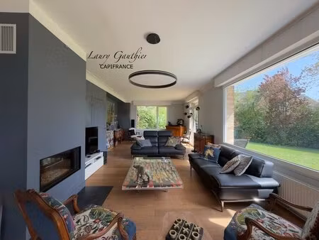 superbe villa individuelle 208 m² – 7 pièces - sous-sol complet – terrain 1400 m² – la...