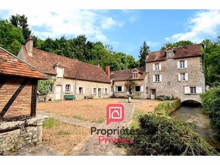 a 30 mn de fontainebleau et 1h de paris - a vendre ancien moulin - exceptionnel clos gatin