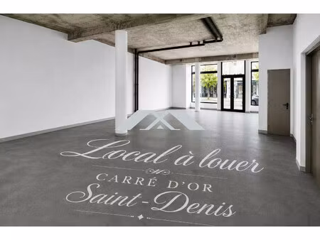 local 134 m²carré d'or saint denis