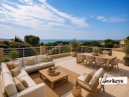 villa 132 m² sur terrain 1 000 m² avec piscine et vue mer – bien rare à ensuès