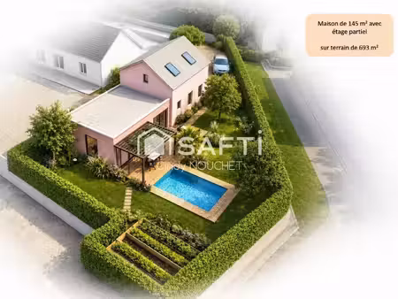 vente terrain 693 m² moncé-en-belin (72230)