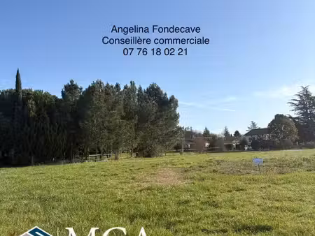 terrain constructible à vendre